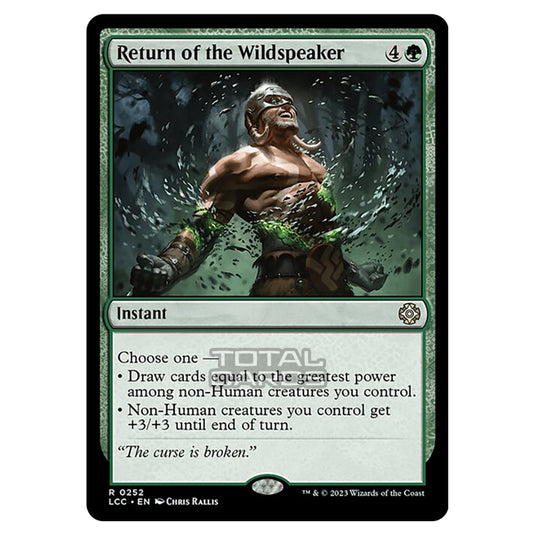 Magic The Gathering - The Lost Caverns of Ixalan - Commander - Return of the Wildspeaker - 0252