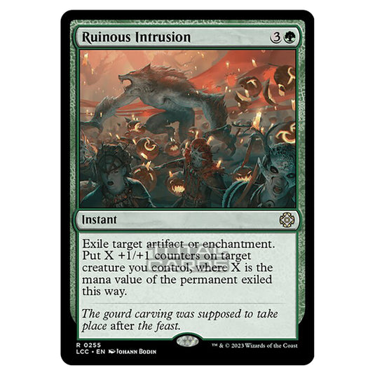 Magic The Gathering - The Lost Caverns of Ixalan - Commander - Ruinous Intrusion - 0255