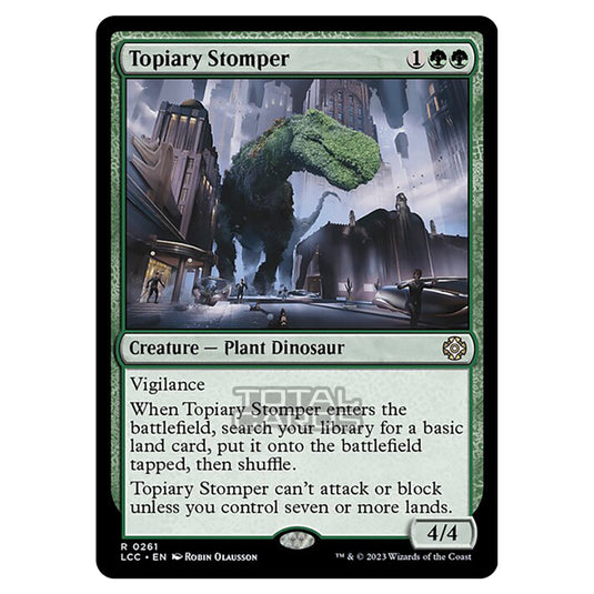 Magic The Gathering - The Lost Caverns of Ixalan - Commander - Topiary Stomper - 0261