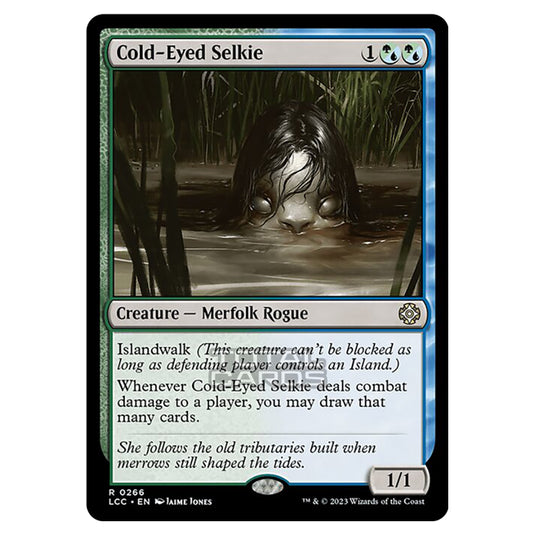 Magic The Gathering - The Lost Caverns of Ixalan - Commander - Cold-Eyed Selkie - 0266