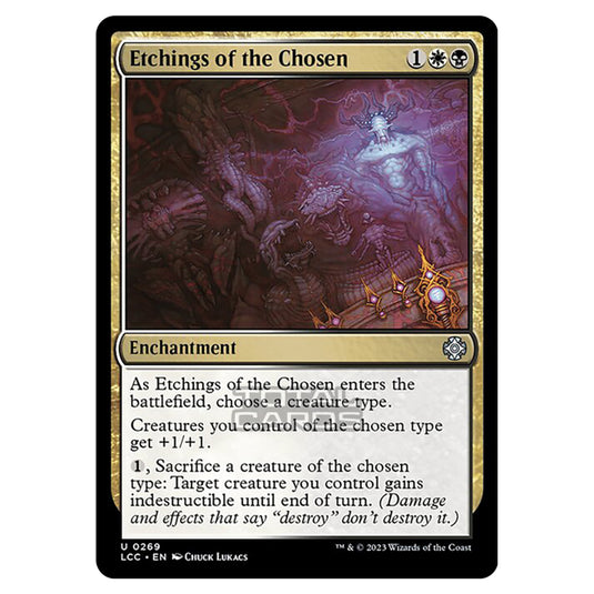 Magic The Gathering - The Lost Caverns of Ixalan - Commander - Etchings of the Chosen - 0269