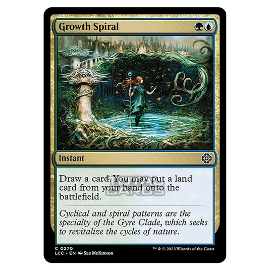 Magic The Gathering - The Lost Caverns of Ixalan - Commander - Growth Spiral - 0270