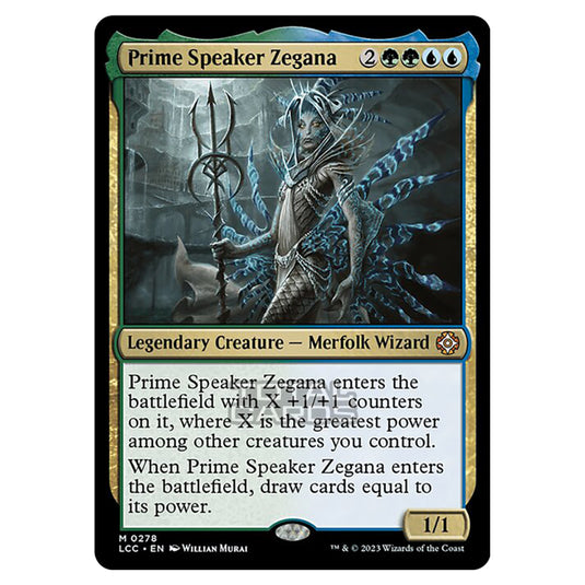 Magic The Gathering - The Lost Caverns of Ixalan - Commander - Prime Speaker Zegana - 0278