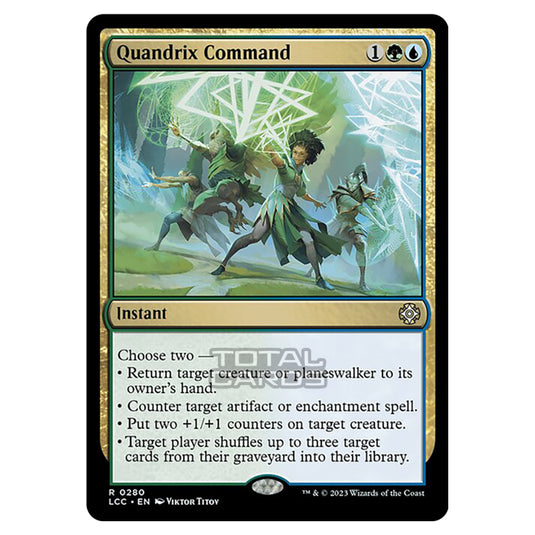 Magic The Gathering - The Lost Caverns of Ixalan - Commander - Quandrix Command - 0280