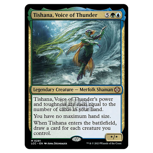 Magic The Gathering - The Lost Caverns of Ixalan - Commander - Tishana, Voice of Thunder - 0291