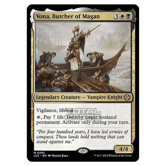 Magic The Gathering - The Lost Caverns of Ixalan - Commander - Vona, Butcher of Magan - 0293