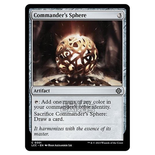 Magic The Gathering - The Lost Caverns of Ixalan - Commander - Commander's Sphere - 0301