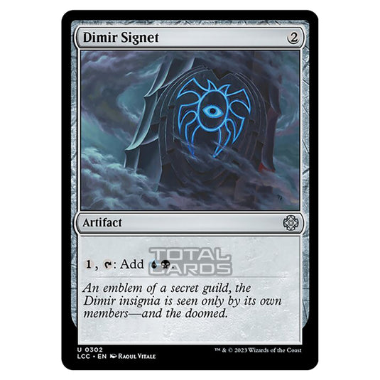 Magic The Gathering - The Lost Caverns of Ixalan - Commander - Dimir Signet - 0302