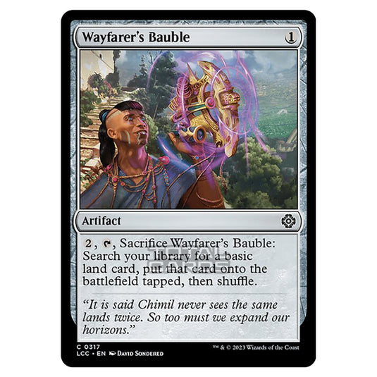 Magic The Gathering - The Lost Caverns of Ixalan - Commander - Wayfarer's Bauble - 0317