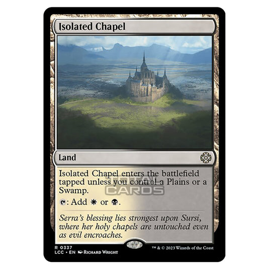 Magic The Gathering - The Lost Caverns of Ixalan - Commander - Isolated Chapel - 0337