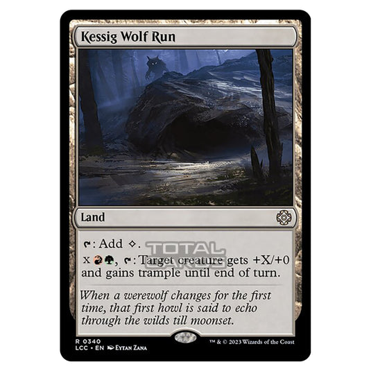 Magic The Gathering - The Lost Caverns of Ixalan - Commander - Kessig Wolf Run - 0340