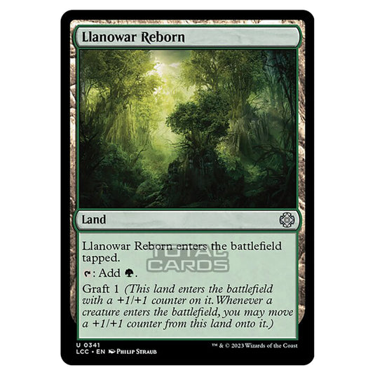 Magic The Gathering - The Lost Caverns of Ixalan - Commander - Llanowar Reborn - 0341