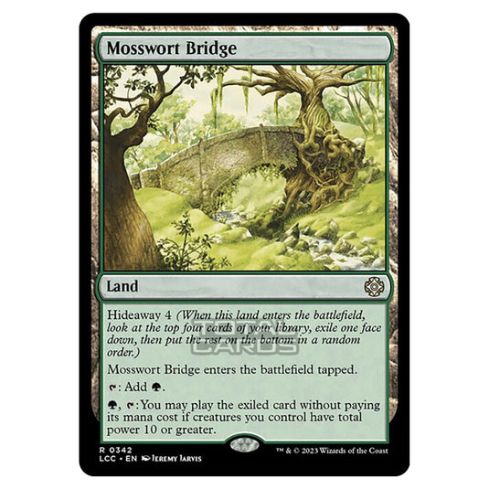 Magic The Gathering - The Lost Caverns of Ixalan - Commander - Mosswort Bridge - 0342