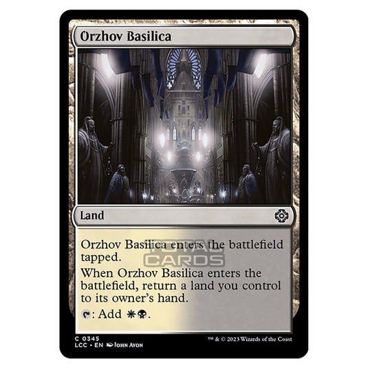 Magic The Gathering - The Lost Caverns of Ixalan - Commander - Orzhov Basilica - 0345