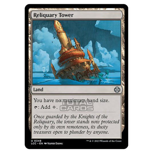 Magic The Gathering - The Lost Caverns of Ixalan - Commander - Reliquary Tower - 0348