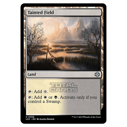 Magic The Gathering - The Lost Caverns of Ixalan - Commander - Tainted Field - 0356