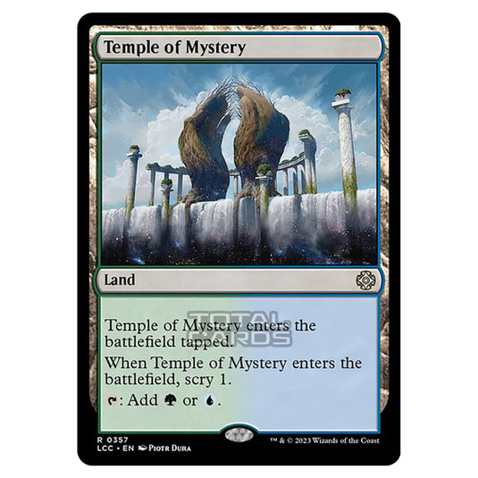 Magic The Gathering - The Lost Caverns of Ixalan - Commander - Temple of Mystery - 0357