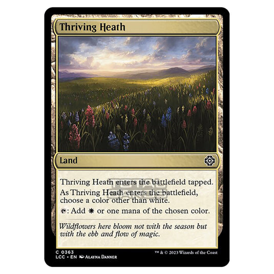 Magic The Gathering - The Lost Caverns of Ixalan - Commander - Thriving Heath - 0363