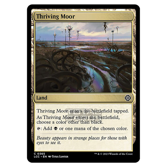 Magic The Gathering - The Lost Caverns of Ixalan - Commander - Thriving Moor - 0365