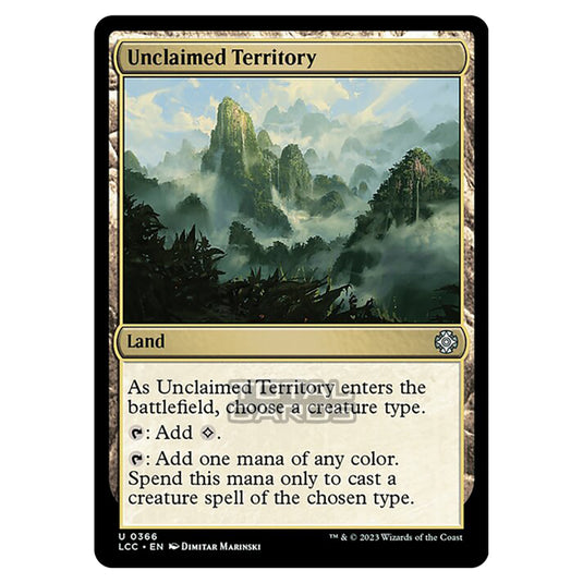 Magic The Gathering - The Lost Caverns of Ixalan - Commander - Unclaimed Territory - 0366