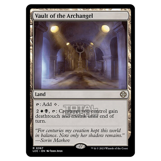 Magic The Gathering - The Lost Caverns of Ixalan - Commander - Vault of the Archangel - 0367