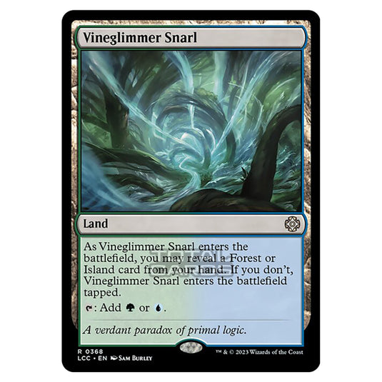 Magic The Gathering - The Lost Caverns of Ixalan - Commander - Vineglimmer Snarl - 0368