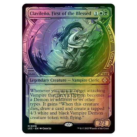 Magic The Gathering - The Lost Caverns of Ixalan - Commander - Clavileño, First of the Blessed (Showcase Card) - 0018 (Foil)