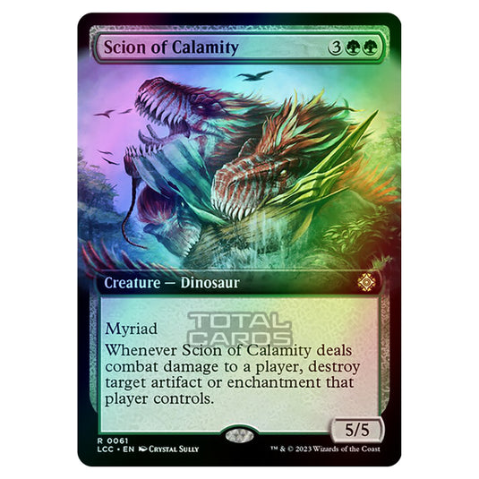 Magic The Gathering - The Lost Caverns of Ixalan - Commander - Scion of Calamity (Extended Art Card) - 0061 (Foil)