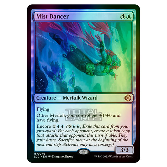 Magic The Gathering - The Lost Caverns of Ixalan - Commander - Mist Dancer - 0076 (Foil)