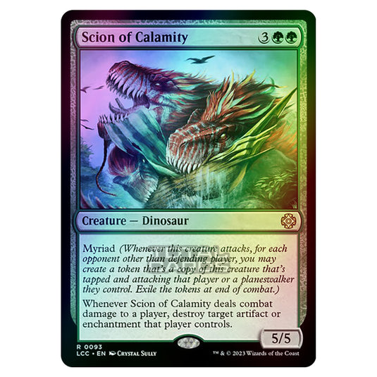 Magic The Gathering - The Lost Caverns of Ixalan - Commander - Scion of Calamity - 0093 (Foil)