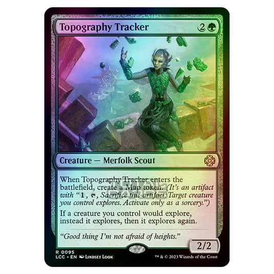 Magic The Gathering - The Lost Caverns of Ixalan - Commander - Topography Tracker - 0095 (Foil)