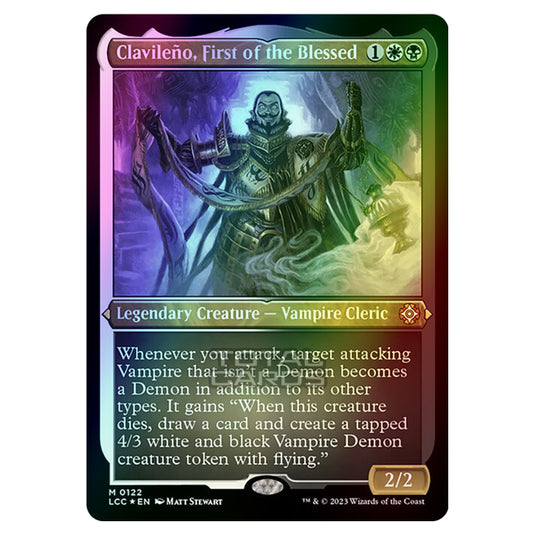 Magic The Gathering - The Lost Caverns of Ixalan - Commander - Clavileño, First of the Blessed - 0122 (Foil)