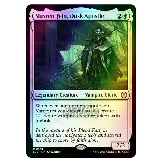 Magic The Gathering - The Lost Caverns of Ixalan - Commander - Mavren Fein, Dusk Apostle - 0133 (Foil)