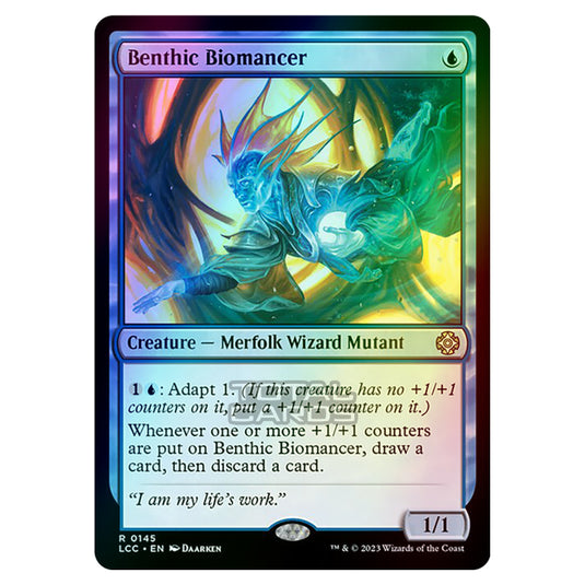 Magic The Gathering - The Lost Caverns of Ixalan - Commander - Benthic Biomancer - 0145 (Foil)