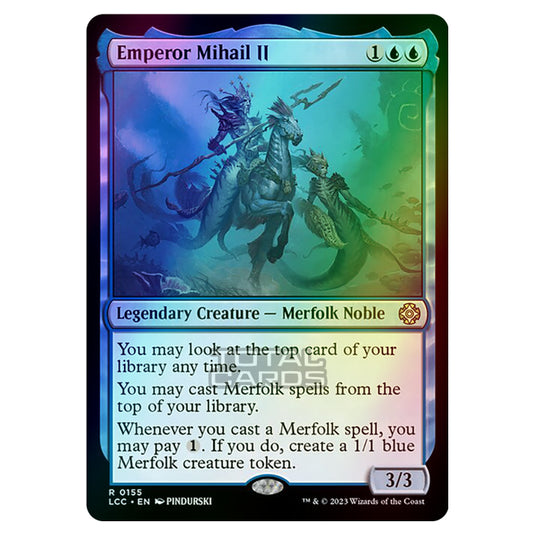 Magic The Gathering - The Lost Caverns of Ixalan - Commander - Emperor Mihail II - 0155 (Foil)