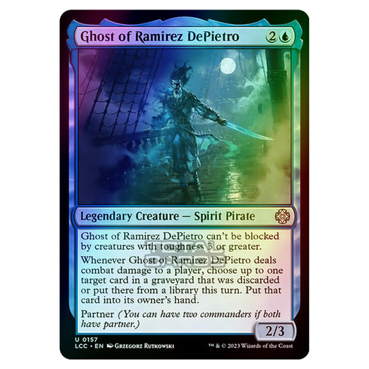 Magic The Gathering - The Lost Caverns of Ixalan - Commander - Ghost of Ramirez DePietro - 0157 (Foil)