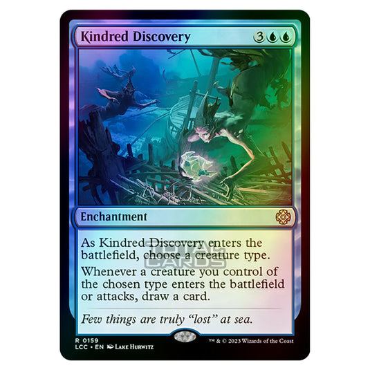 Magic The Gathering - The Lost Caverns of Ixalan - Commander - Kindred Discovery - 0159 (Foil)