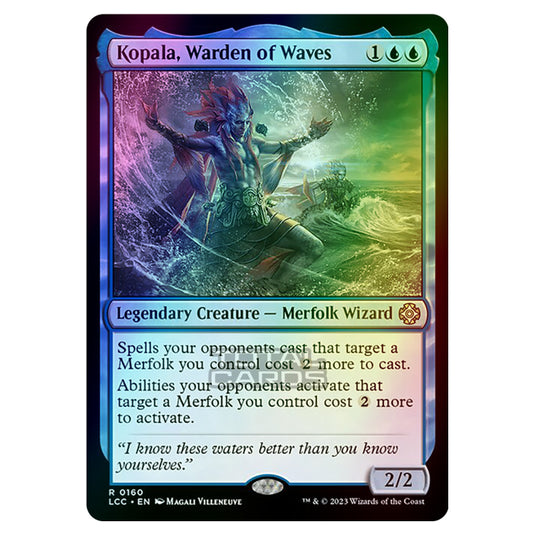 Magic The Gathering - The Lost Caverns of Ixalan - Commander - Kopala, Warden of Waves - 0160 (Foil)
