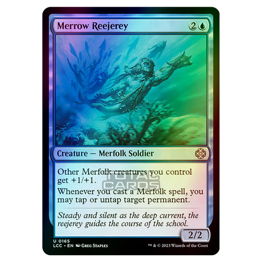 Magic The Gathering - The Lost Caverns of Ixalan - Commander - Merrow Reejerey - 0165 (Foil)