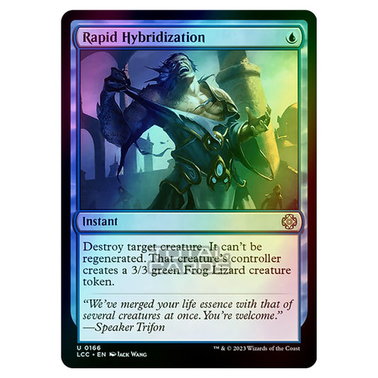 Magic The Gathering - The Lost Caverns of Ixalan - Commander - Rapid Hybridization - 0166 (Foil)