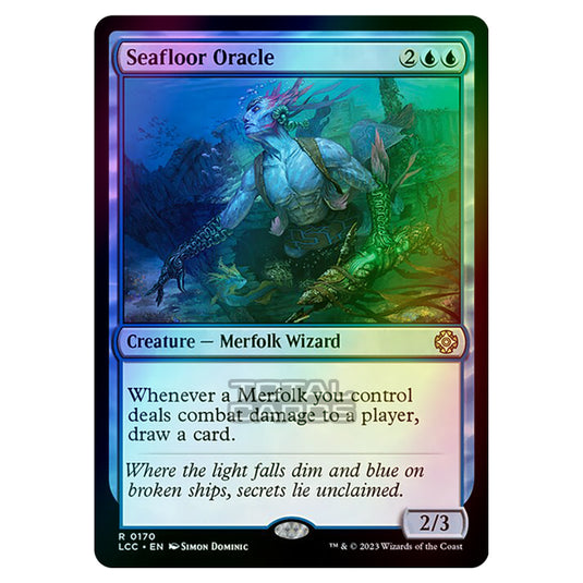 Magic The Gathering - The Lost Caverns of Ixalan - Commander - Seafloor Oracle - 0170 (Foil)