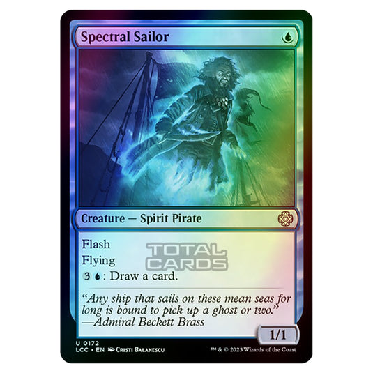 Magic The Gathering - The Lost Caverns of Ixalan - Commander - Spectral Sailor - 0172 (Foil)