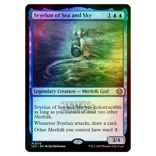 Magic The Gathering - The Lost Caverns of Ixalan - Commander - Svyelun of Sea and Sky - 0175 (Foil)