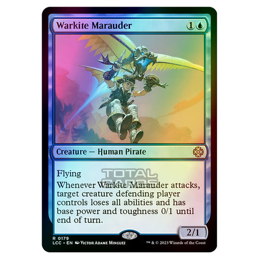 Magic The Gathering - The Lost Caverns of Ixalan - Commander - Warkite Marauder - 0179 (Foil)