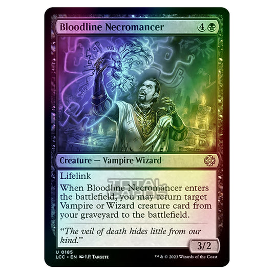 Magic The Gathering - The Lost Caverns of Ixalan - Commander - Bloodline Necromancer - 0185 (Foil)