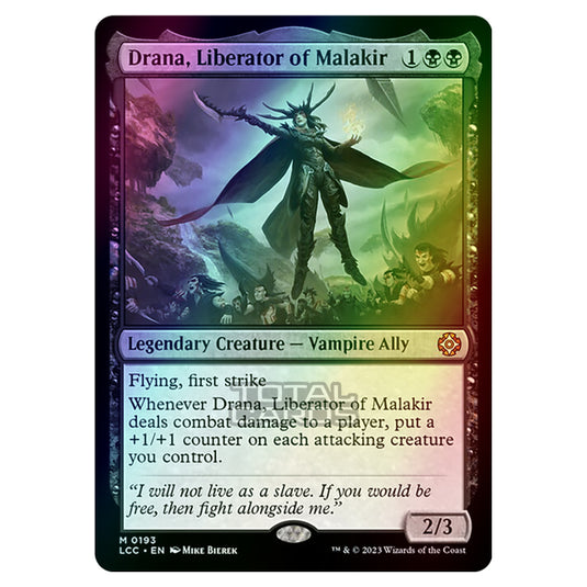 Magic The Gathering - The Lost Caverns of Ixalan - Commander - Drana, Liberator of Malakir - 0193 (Foil)