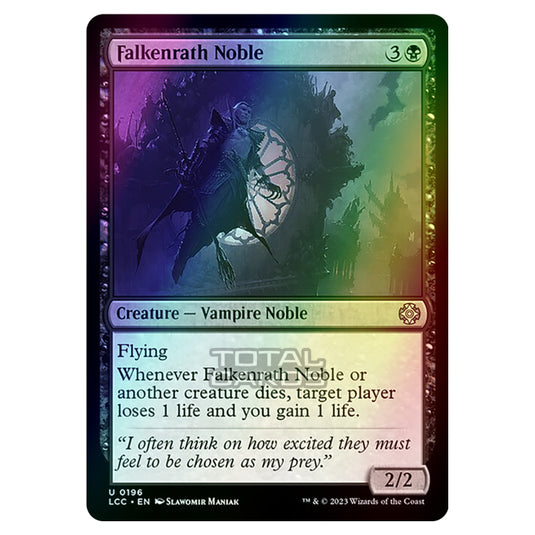 Magic The Gathering - The Lost Caverns of Ixalan - Commander - Falkenrath Noble - 0196 (Foil)