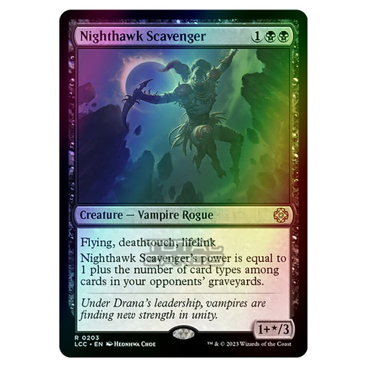 Magic The Gathering - The Lost Caverns of Ixalan - Commander - Nighthawk Scavenger - 0203 (Foil)