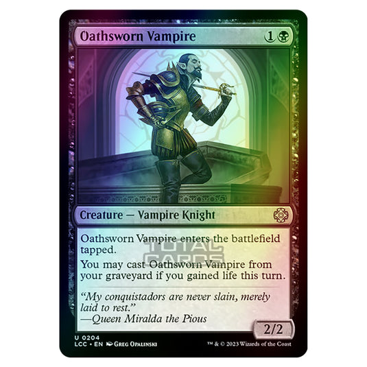 Magic The Gathering - The Lost Caverns of Ixalan - Commander - Oathsworn Vampire - 0204 (Foil)