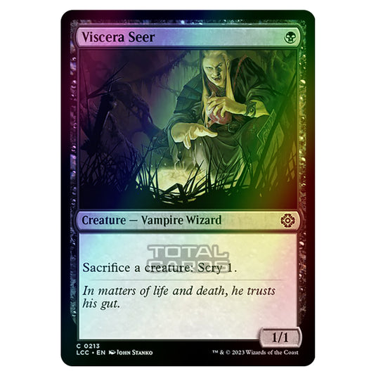 Magic The Gathering - The Lost Caverns of Ixalan - Commander - Viscera Seer - 0213 (Foil)